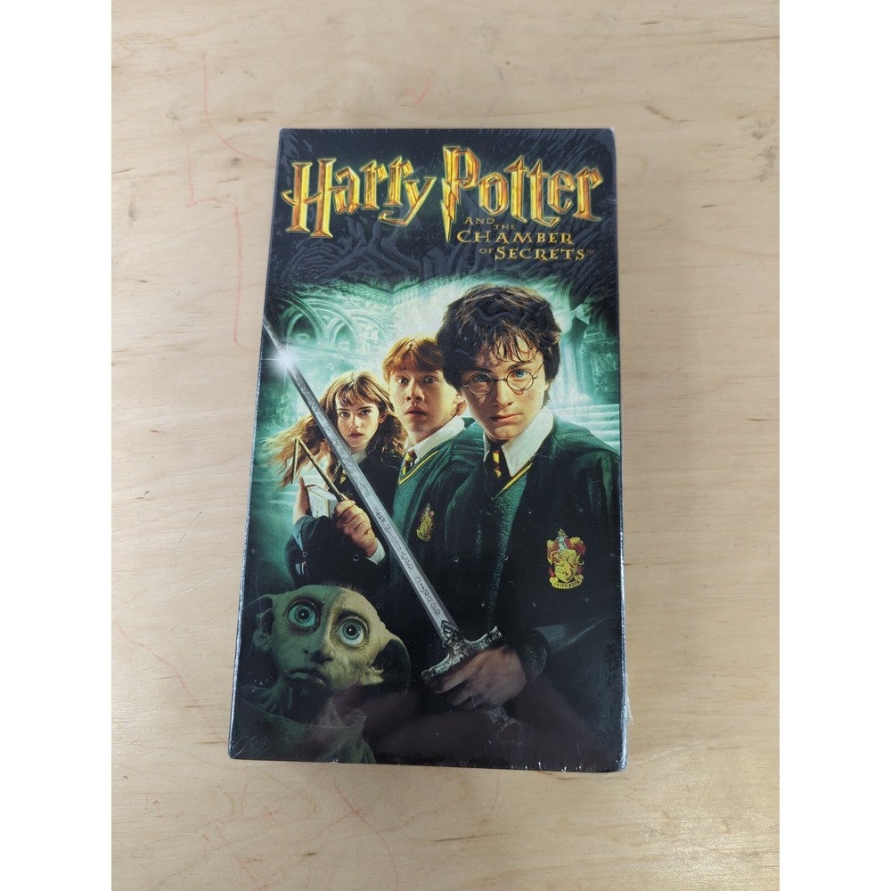 Harry Potter and the Chamber of Secrets VHS Tape Factory‎ Sealed With Watermark